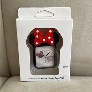 Red Polka Dot Bow Apple Watch Case 38mm
